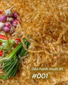BÁNH TRÁNG SỢI DẺO MUỐI HÀNH ỚT 500GR