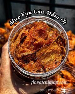 MỰC VỤN CÁN MẮM ỚT 300gr