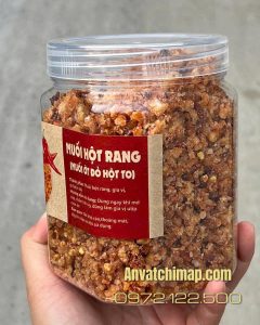 MUỐI ỚT HỘT RANG TAY ( ĐỎ) 500gr