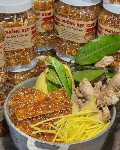 BÁNH PHỒNG KẸP XOÀI 500gr