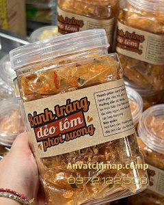 bánh tráng  DẺO TÔM PHƠI SƯƠNG 400GR
