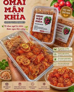 ô mai mận khía 500GR