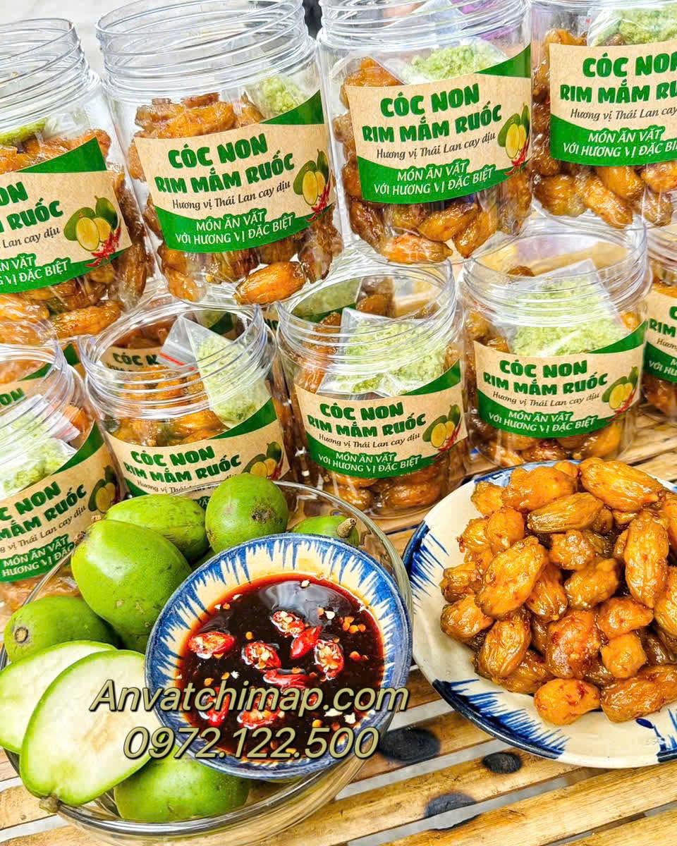 CÓC NON RIM MẮM RUỐC THÁI 400gr