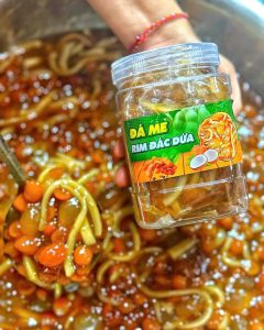 ĐÁ ME HẠT DẺO RIM ĐÁC DỪA NON 900gr