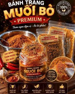 bánh tráng muối bò perium 300gr