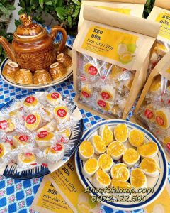 kẹo dừa non cuộn sầu riêng 500gr