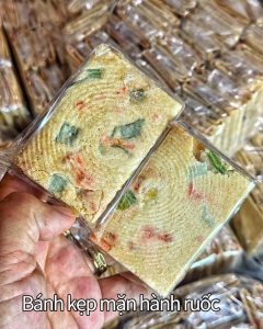 BÁNH KẸP MẶN HÀNH RUỐC 400gr