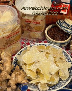 mứt gừng 500gr
