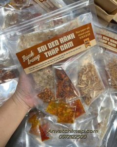 BÁNH TRÁNG SỢI DẺO HÀNH THẬP CẨM 500gr