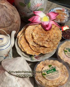 BÁNH PHỒNG CHUỐI XIÊM NƯỚNG HỘP TRÒN 10 bánh