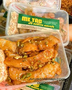 ME TẮC GIÒN ỚT XIÊM XANH 500GR