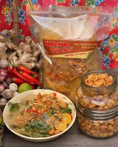 bánh tráng tóp mỡ 500gr big size