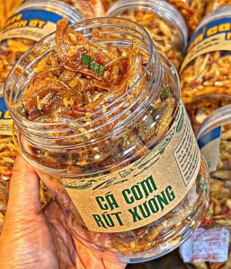 CÁ CƠM RÚT XƯƠNG SẤY GIÒN  200gr