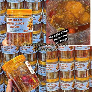 me ngào chùm ruột khóm – nước 700gr