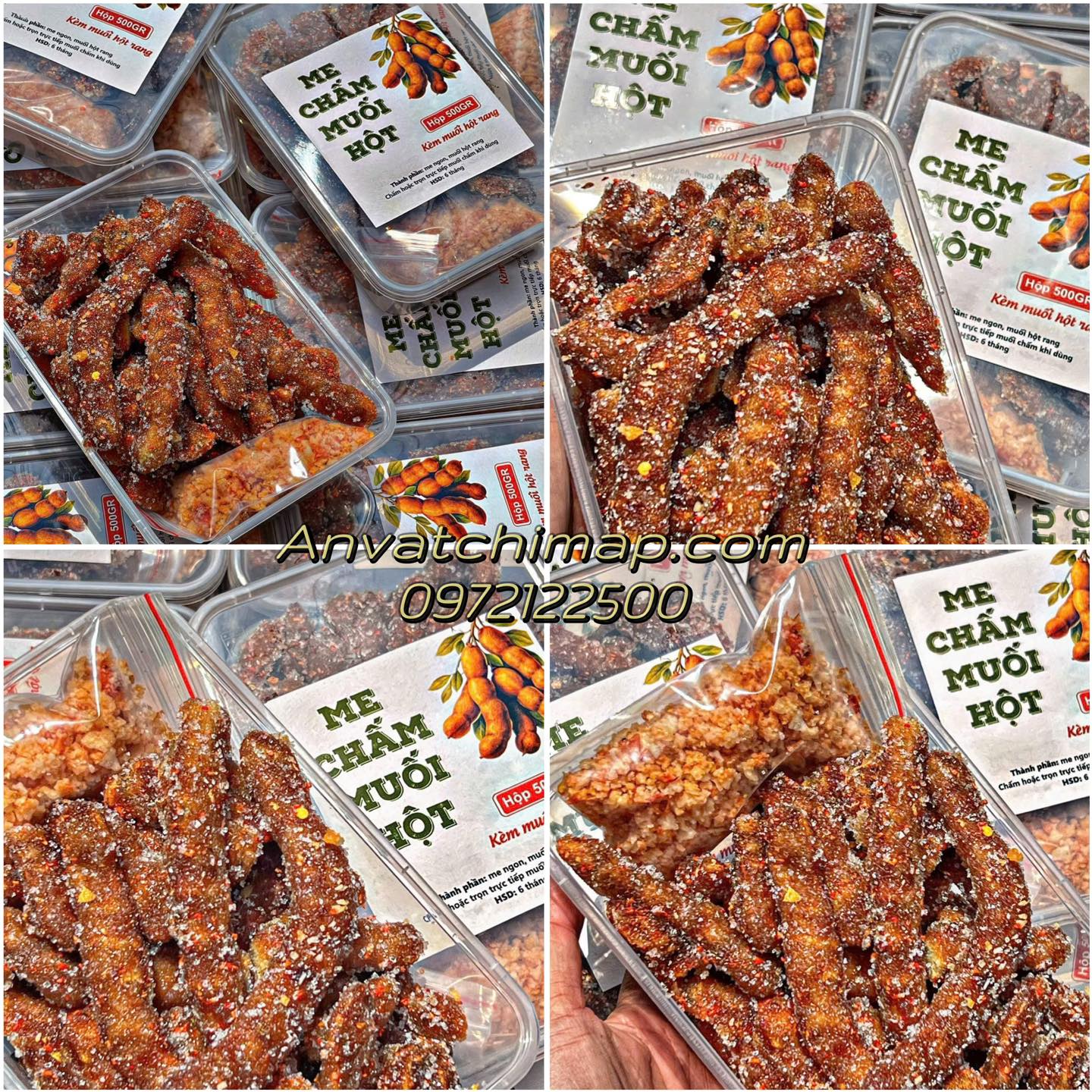 me chấm muối hột 500gr