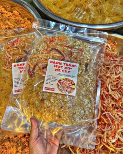 bánh tráng mực sợi rim me 300gr