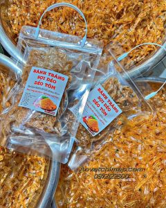 bánh tráng sợi ruốc tép cay 500gr