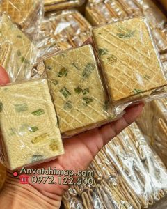 bánh kẹp ngò hành – ko nhân 500gr