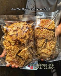 cơm tấm sấy muối ớt 500gr