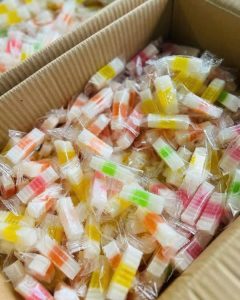 mứt rau câu sữa giòn 500gr